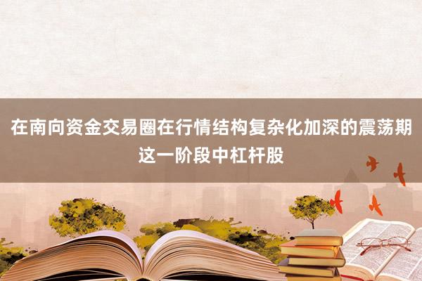在南向资金交易圈在行情结构复杂化加深的震荡期这一阶段中杠杆股