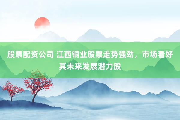 股票配资公司 江西铜业股票走势强劲，市场看好其未来发展潜力股